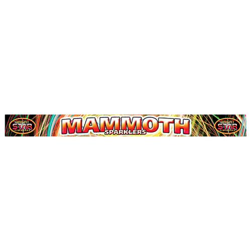 Brightstar Mammoth sparklers